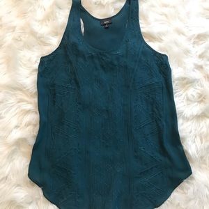 Dark green blouse